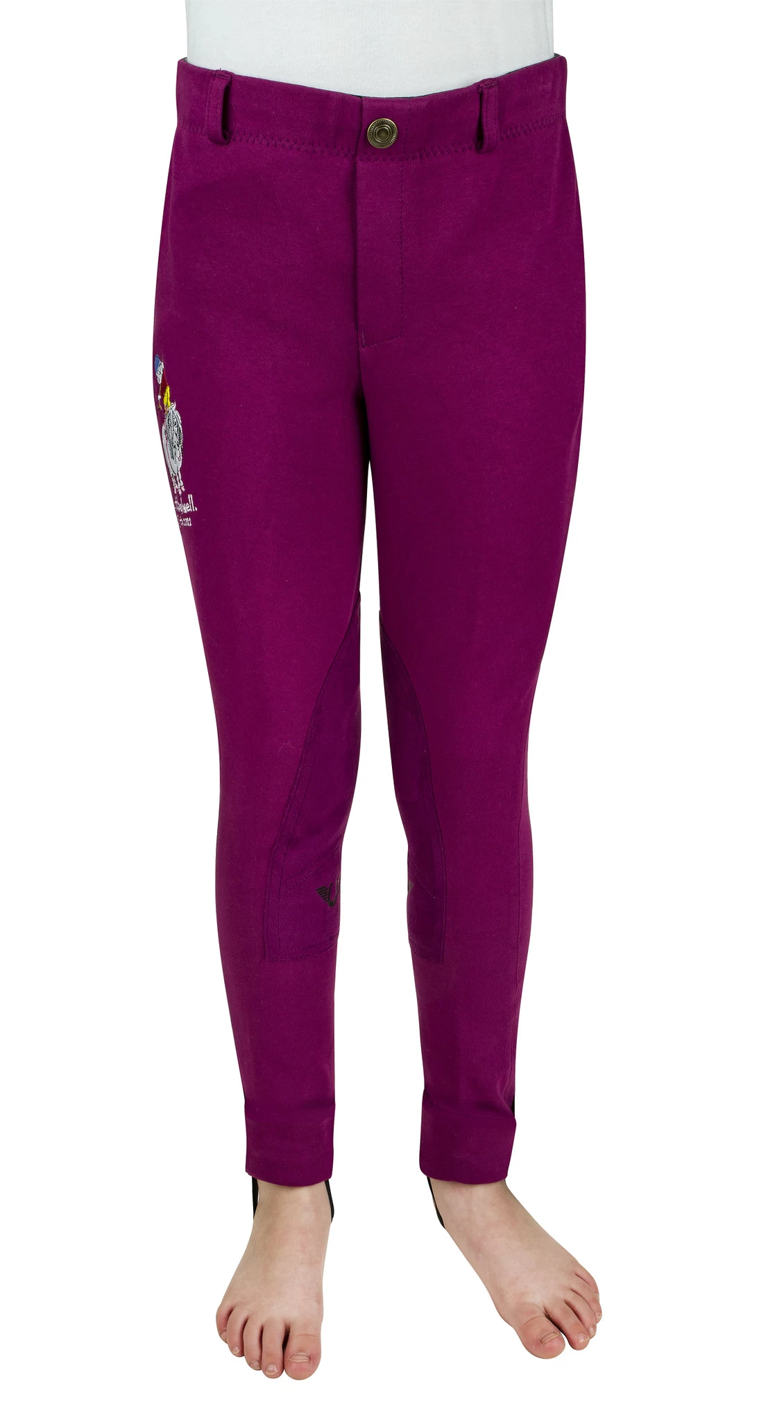 TuffRider Thelwell Sweep Embroidered Pull On Jodhpurs 2 TuffRider Thelwell Sweep Embroidered Pull On Jodhpurs - Image 2