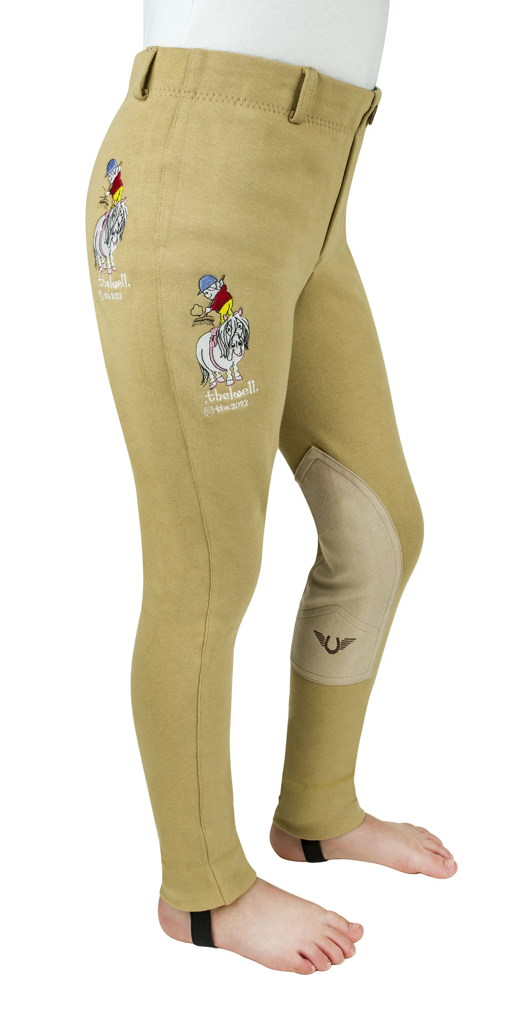 TuffRider Thelwell Sweep Embroidered Pull On Jodhpurs 6 TuffRider Thelwell Sweep Embroidered Pull On Jodhpurs - Image 6