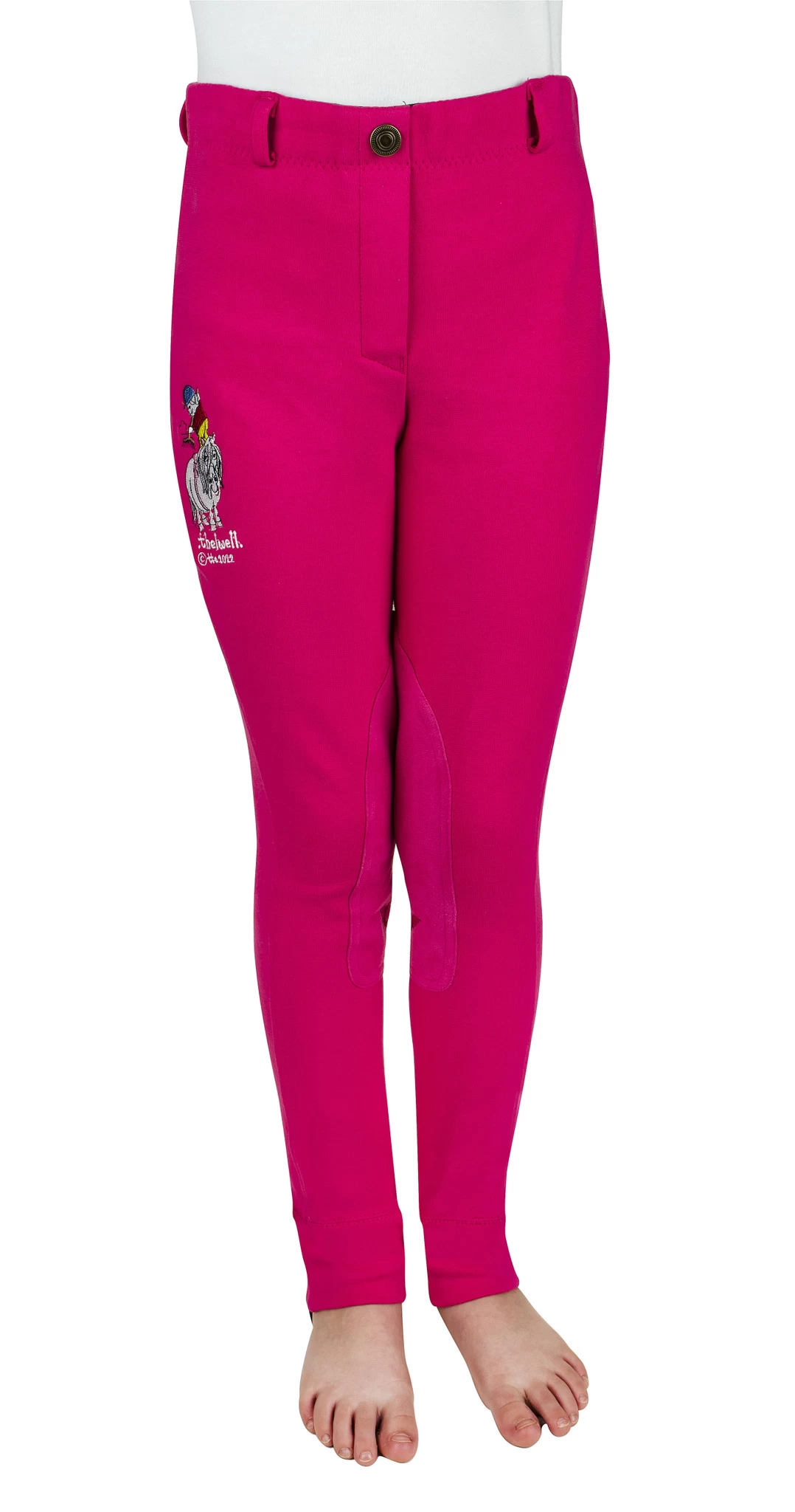 TuffRider Thelwell Sweep Embroidered Pull On Jodhpurs 4 TuffRider Thelwell Sweep Embroidered Pull On Jodhpurs - Image 4