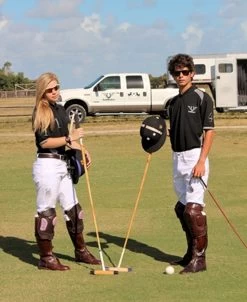 TuffRider Pro Polo Jeans -Equestrian Discount Store 100403 14 white LS 09649.1481051834