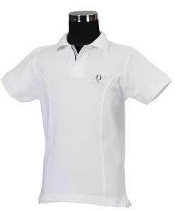TuffRider Children's Polo Shirts -Equestrian Discount Store 100457 white 39113.1377463131