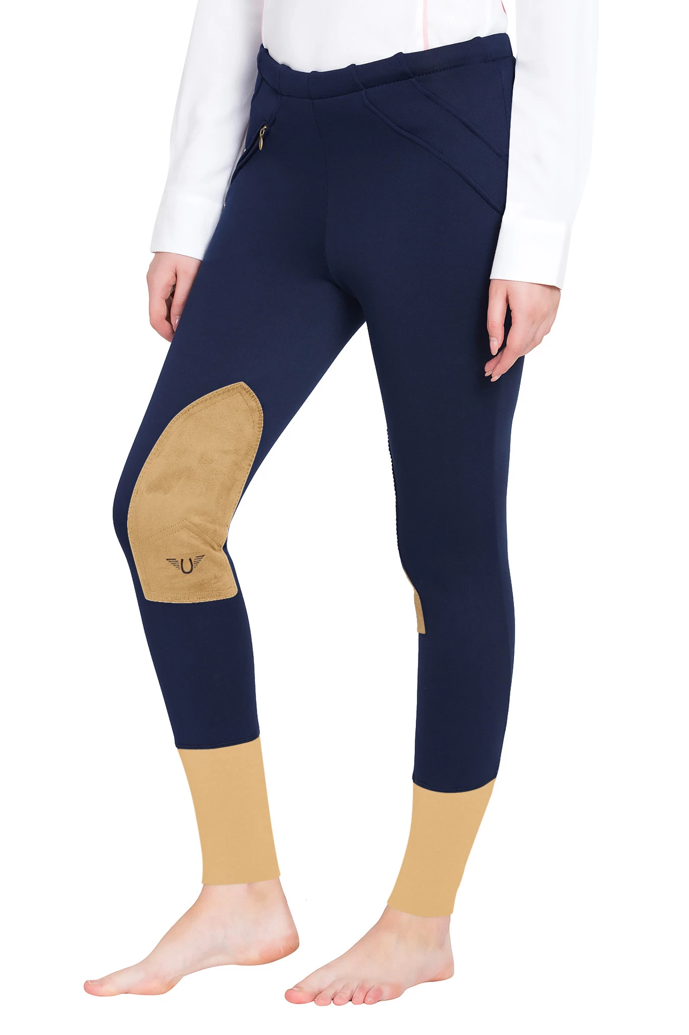 TuffRider UniFleece Pull On Winter Breeches 9 TuffRider UniFleece Pull On Winter Breeches - Image 9