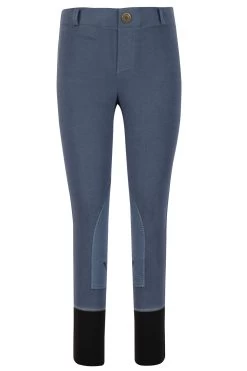 TuffRider Children's Starter Low Rise Pull On Breeches 12 TuffRider Children's Starter Low Rise Pull On Breeches -Equestrian Discount Store 100567 479 35 denim gen front 8 71664.1618092283