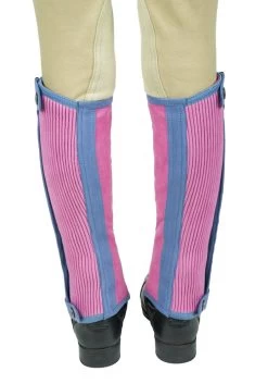 TuffRider Children's Keeneland Synthetic Half Chaps -Equestrian Discount Store 100575 106 3 83496.1660404344