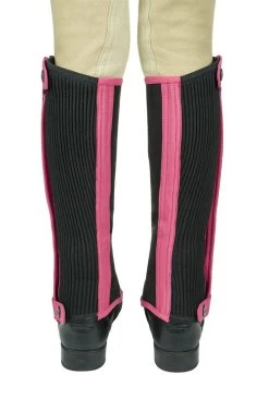 TuffRider Children's Keeneland Synthetic Half Chaps -Equestrian Discount Store 100575 16 616 3 16947.1660403869