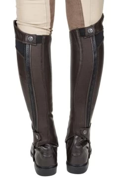 TuffRider Ladies Derby Leather Half Chaps -Equestrian Discount Store 100578 118 2 18956.1669069585