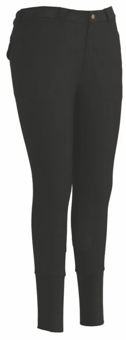 TuffRider Ribb Patrol Breeches -Equestrian Discount Store 100669 33 mens ribbed patrol breeches black 91049.1585327423