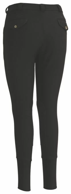 TuffRider Ribb Patrol Breeches -Equestrian Discount Store 100669 33 mens ribbed patrol breeches black back 89986.1585327438