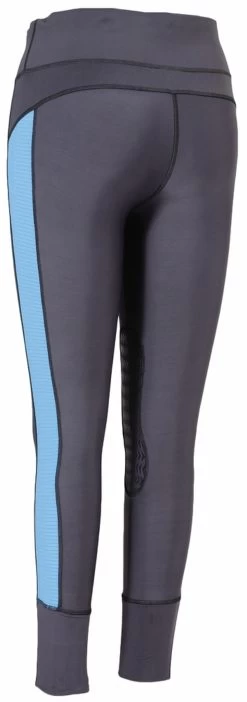 TuffRider Ladies Marathon Tights -Equestrian Discount Store 100772 504 1268 neonblue gen back 1 23361.1586550661