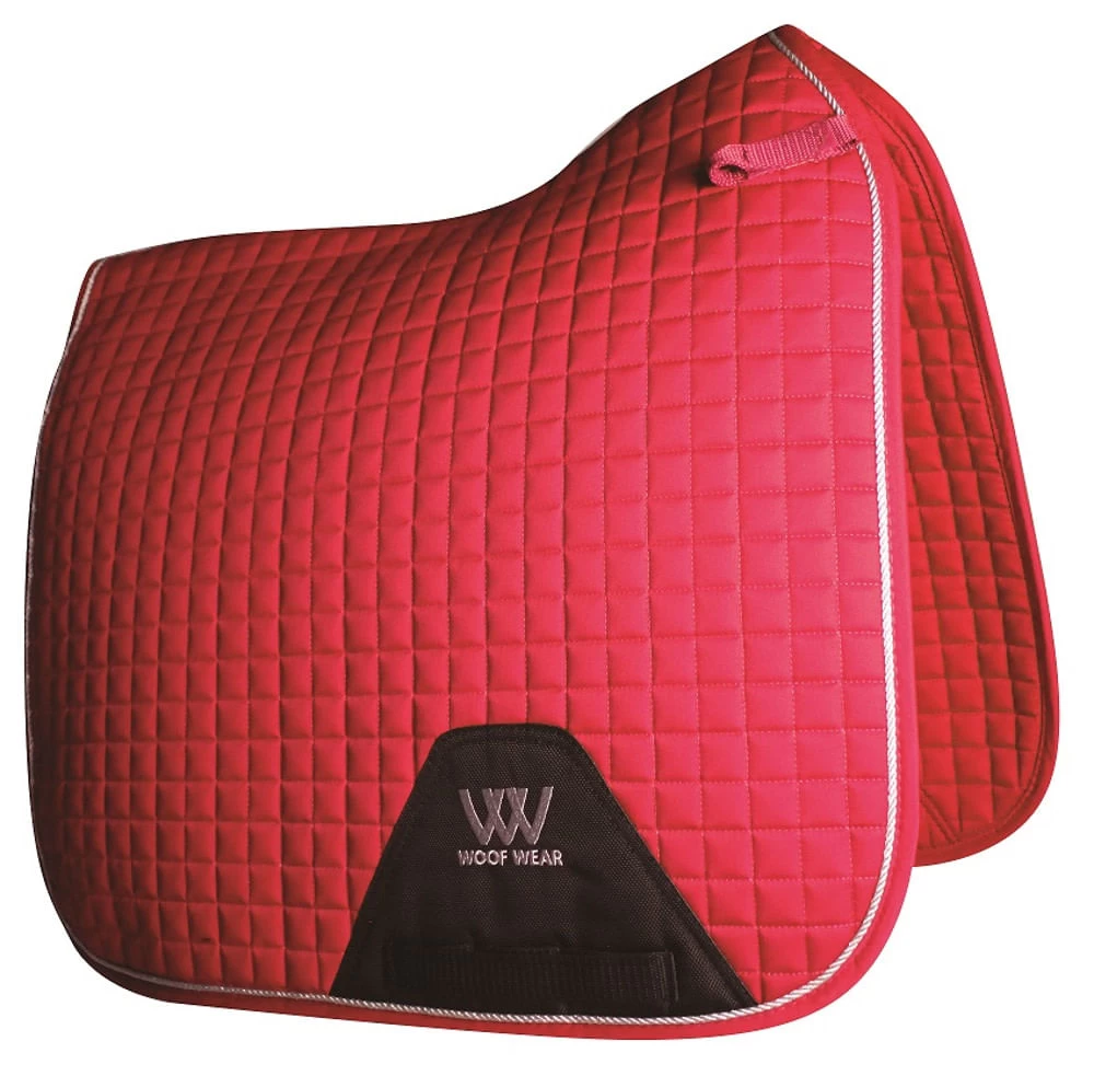 Woof Wear Dressage Saddle Pad - Royal Red 1 Woof Wear Dressage Saddle Pad - Royal Red