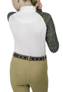 Equine Couture Children's Smyrna Long Sleeve Show Shirt -Equestrian Discount Store 110167 47 lucky gen back 1 06838.1641142877