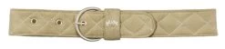 Equine Couture Diamond Quilted Suede Belt -Equestrian Discount Store 110471 safari white 58129.1380219214