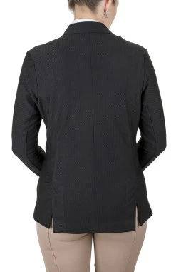 TuffRider Ladies Equivent Show Coat -Equestrian Discount Store 110669 16 black back 11778.1627230398