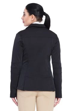 Equine Couture Fiona Show Coat 7 Equine Couture Fiona Show Coat -Equestrian Discount Store 110678 16 black gen model back 3 05597.1627254307