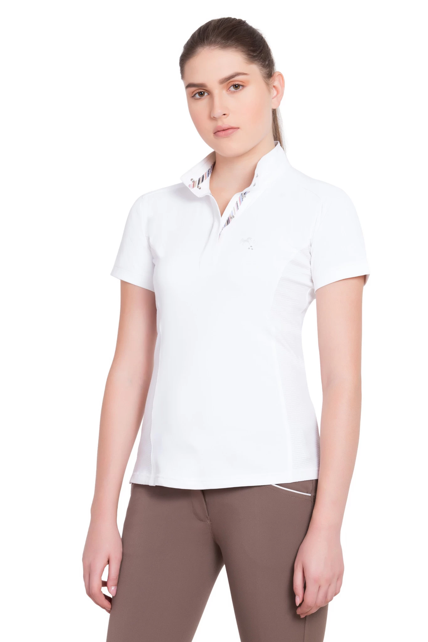 Equine Couture Ladies Cara Short Sleeve Show Shirt 2 Equine Couture Ladies Cara Short Sleeve Show Shirt - Image 2