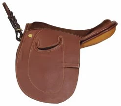 HDR Advantage Pony Leather Leadline Saddle