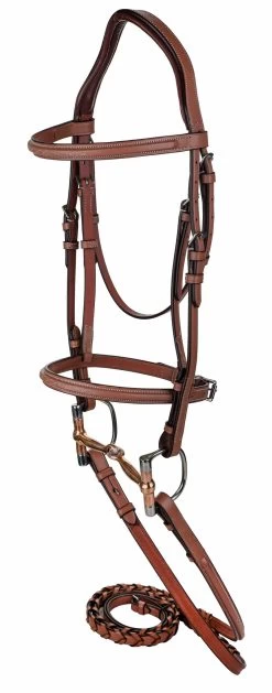 Laureate By Henri De Rivel Raised Fancy Stitched Bridle W/Laced Reins
