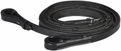 HDR Rubber-Lined Web Reins -Equestrian Discount Store 24107 04 HDR rubber lined web reins black 10968.1595015025