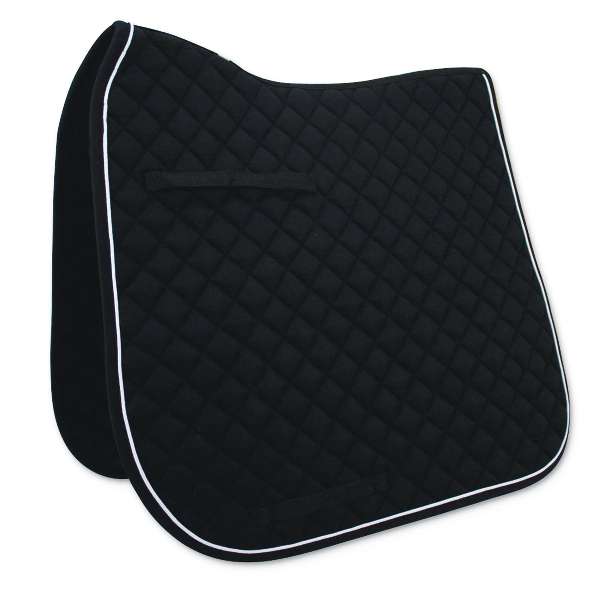 Passport Dressage Saddle Pad - Black/White 1 Passport Dressage Saddle Pad - Black/White