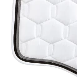 Toklat Tango Double Hexagon Dressage Pad - White