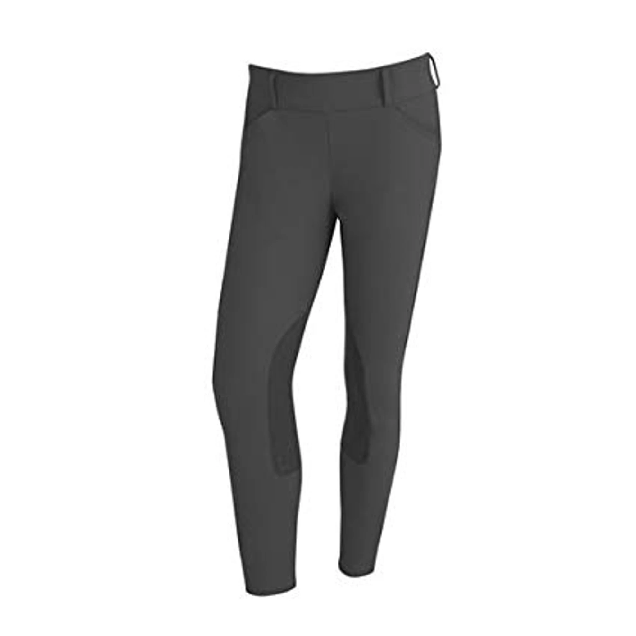 The Tailored Sportsman Girl's Trophy Hunter Side Zip Breeches 2 The Tailored Sportsman Girl's Trophy Hunter Side Zip Breeches - Image 2