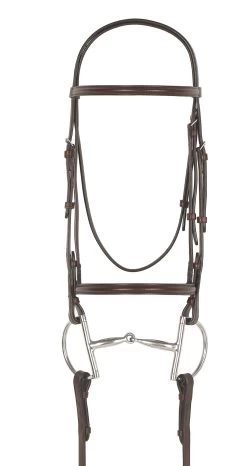 Camelot® Plain Raised Snaffle Bridle