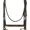 Camelot Gold™ Plain Raised Bridle With Laced Reins