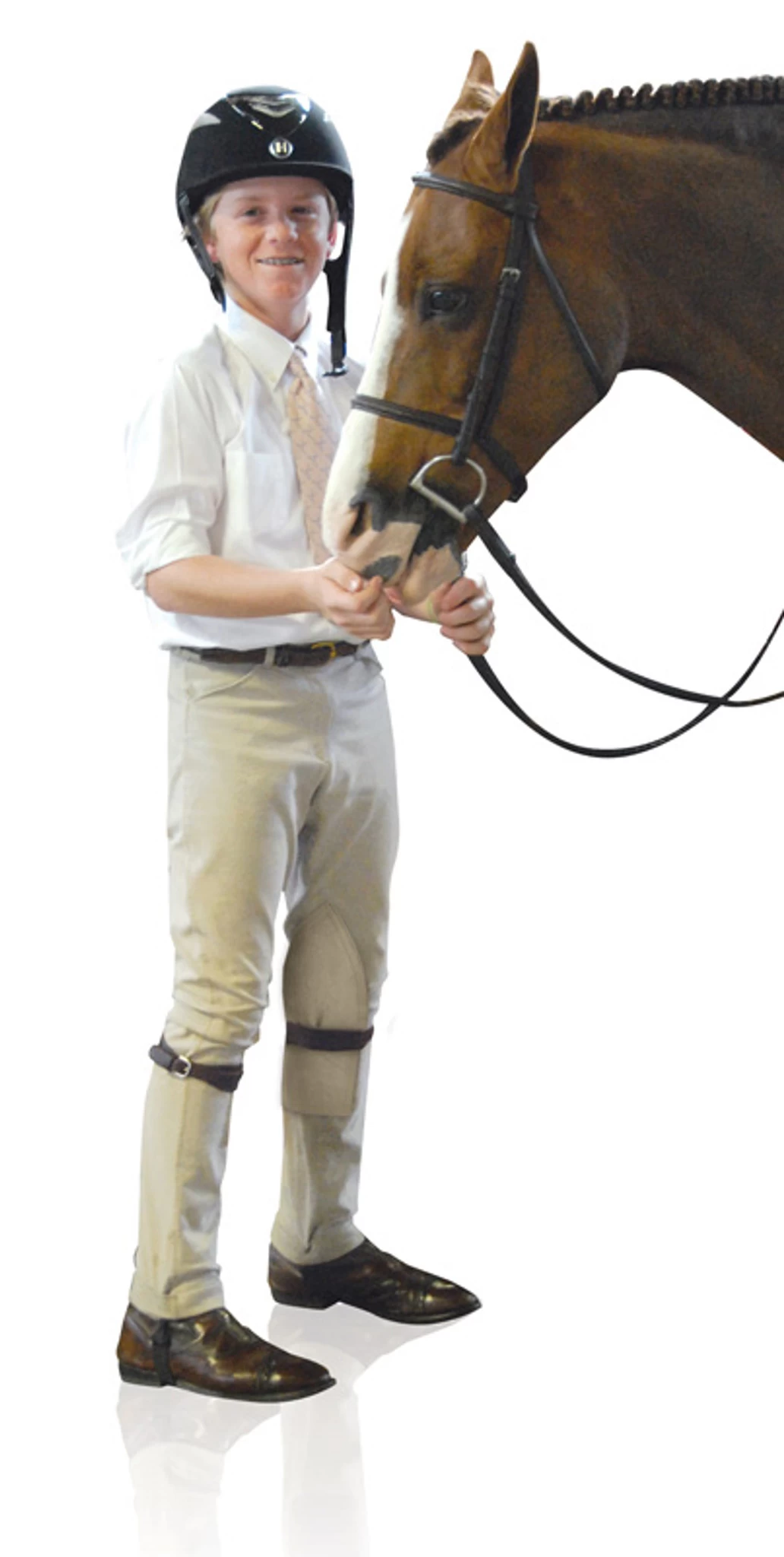 Ovation® Boy's EuroWeave™ Jodhpurs 1 Ovation® Boy's EuroWeave™ Jodhpurs
