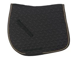 Centaur Sovereign Dressage Pad - Black/Rose Gold