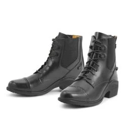 Ovation Ladies' Synergy Laced Paddock Boot With Zip Back