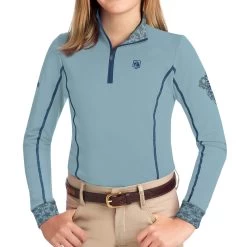 Romfh® Child's Chill Factor Sun Shirt -Equestrian Discount Store 469854 Dawn River Rock 12110.1690327572