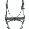 Camelot™ Dressage Bridle With Crank Flash Noseband And Anti-Slip Reins