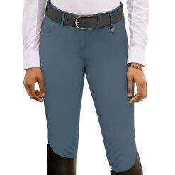 Romfh® Sarafina Euro Grip Breeches 25 Romfh® Sarafina Euro Grip Breeches -Equestrian Discount Store 470633 Fog 77465.1688827075