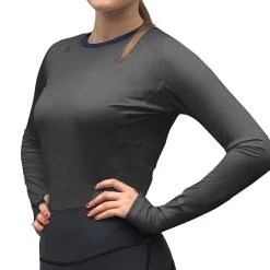 Romfh® Lucy Long Sleeve Tech Tee 5 Romfh® Lucy Long Sleeve Tech Tee -Equestrian Discount Store 471114 charcoal dark navy 51094.1637424705