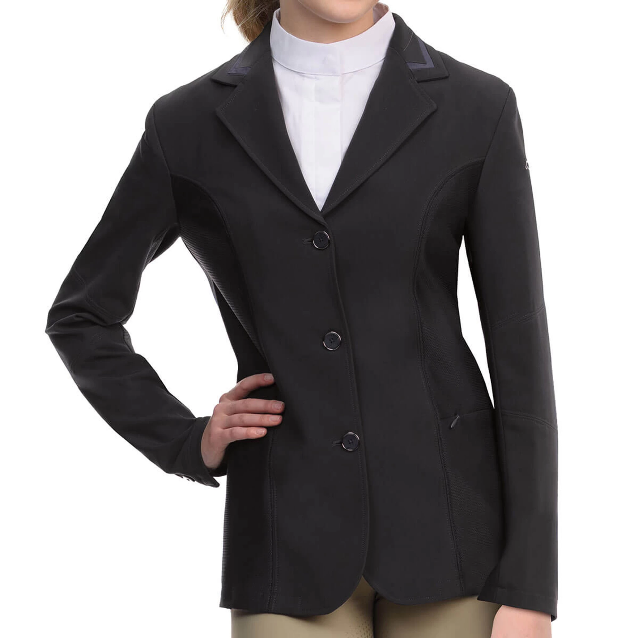 Ovation® Ladies Hybrid Show Coat 1 Ovation® Ladies Hybrid Show Coat