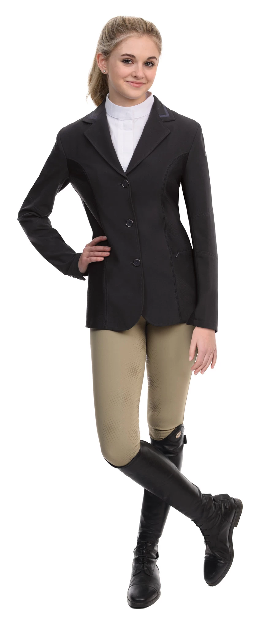 Ovation® Ladies Hybrid Show Coat 5 Ovation® Ladies Hybrid Show Coat - Image 5