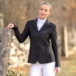 Ovation® Ladies Hybrid Euro Show Coat -Equestrian Discount Store 471157 Lifestyle 24473.1659983460