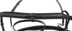 Ovation® Berlin Anatomic Dressage Bridle -Equestrian Discount Store 471177 NoseGel Detail HR 52503.1621029422