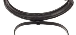 Ovation® Dortmund Anatomic Dressage Bridle -Equestrian Discount Store 471179 NoseGel Detail HR 91696.1621030304