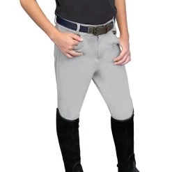 Ovation Boys Softflex 4-Pocket Breech 7 Ovation Boys Softflex 4-Pocket Breech -Equestrian Discount Store 471205 grey 44783.1653246702