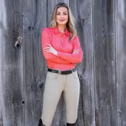 Ovation® Ladies' Bellissima II GripTec Full Seat Breeches 9 Ovation® Ladies' Bellissima II GripTec Full Seat Breeches -Equestrian Discount Store 471217 Lifestyle Beige 68890.1659479041