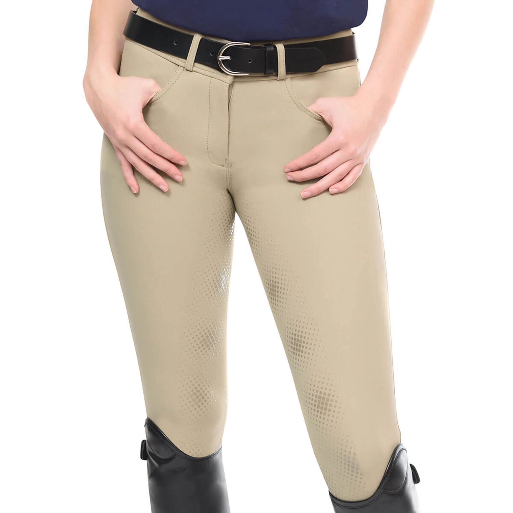 Ovation® Ladies' Bellissima II GripTec Full Seat Breeches 1 Ovation® Ladies' Bellissima II GripTec Full Seat Breeches