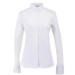 Ovation® Long Sleeve Performance Shirt 6 Ovation® Long Sleeve Performance Shirt -Equestrian Discount Store 471225 White Grey 50405.1627659836