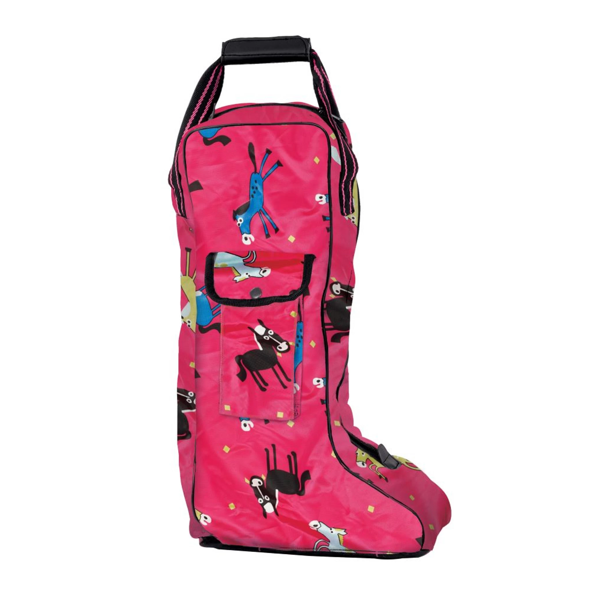 Centaur Pony Print Tall Boot Bag 2 Centaur Pony Print Tall Boot Bag - Image 2