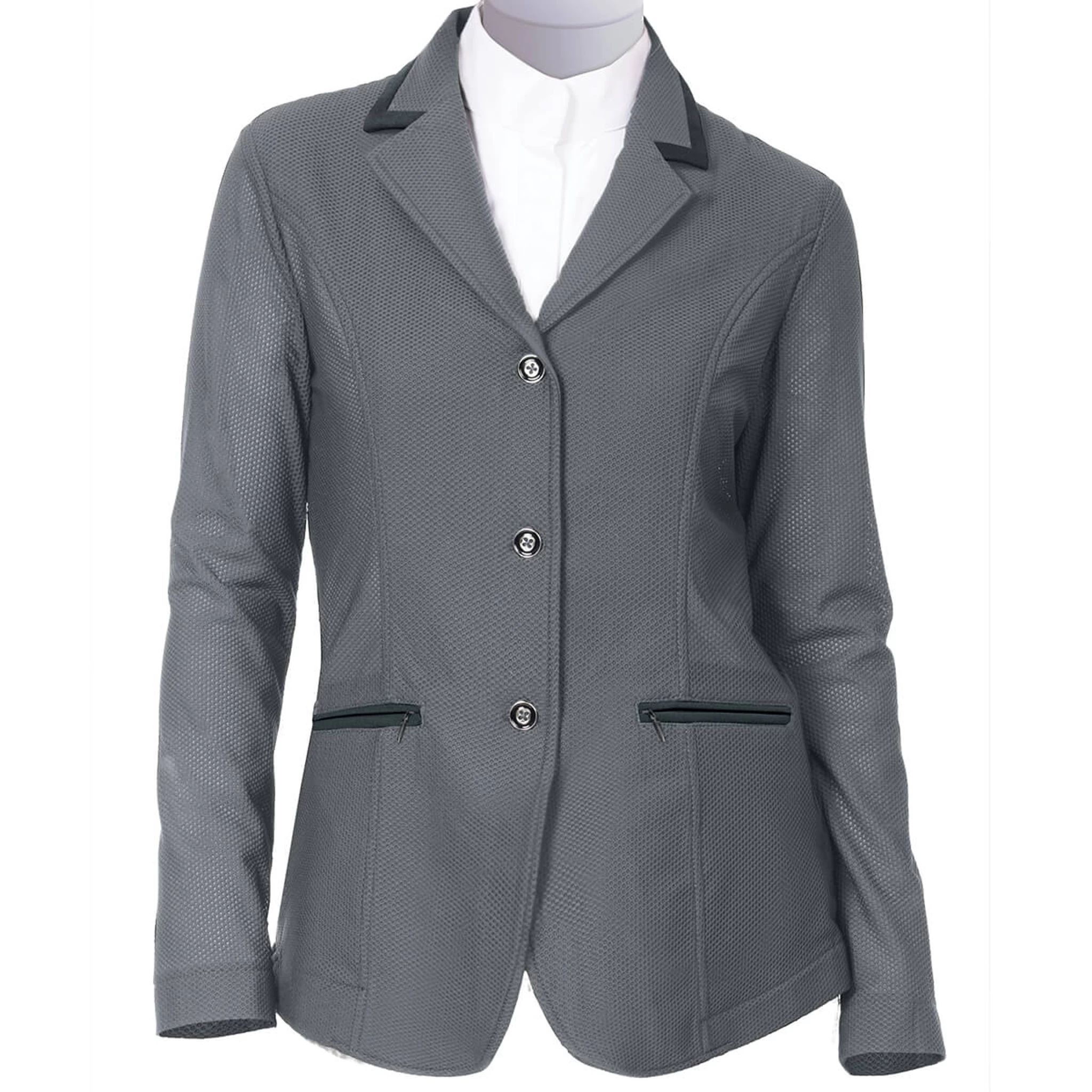 Ovation® AirFlex Show Coat With Contrast Collar 5 Ovation® AirFlex Show Coat With Contrast Collar - Image 5