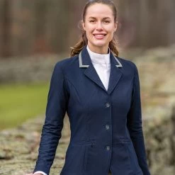 Ovation® AirFlex Show Coat With Contrast Collar