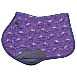 Romfh Curvy Saddle Pad - Punk Rock Ponies -Equestrian Discount Store 475157 Punk Rock Ponies 1