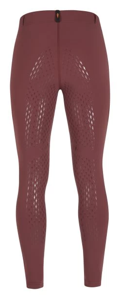 Kerrits Ice Fil® Tech Tights -Equestrian Discount Store 50163 IceFilFullSeatTechTight Mahogany 02 68171.1669045373