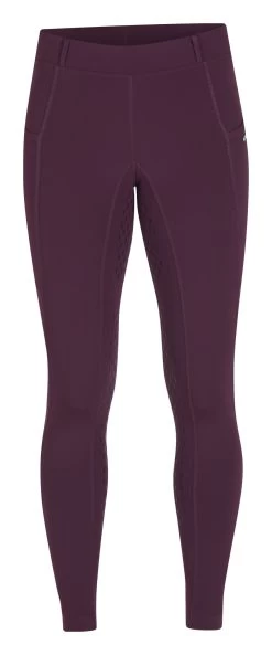 Kerrits Ice Fil® Tech Tights -Equestrian Discount Store 50163 IceFilFullSeatTechTight Raisin 01 87485.1669045391