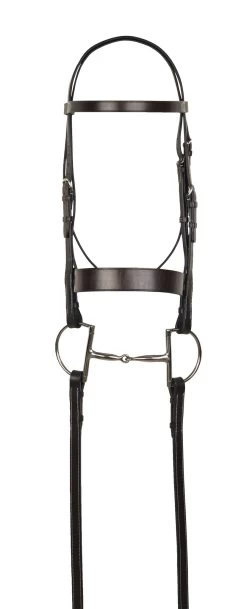 Aramas® Flat Hunt Bridle With Lace Reins